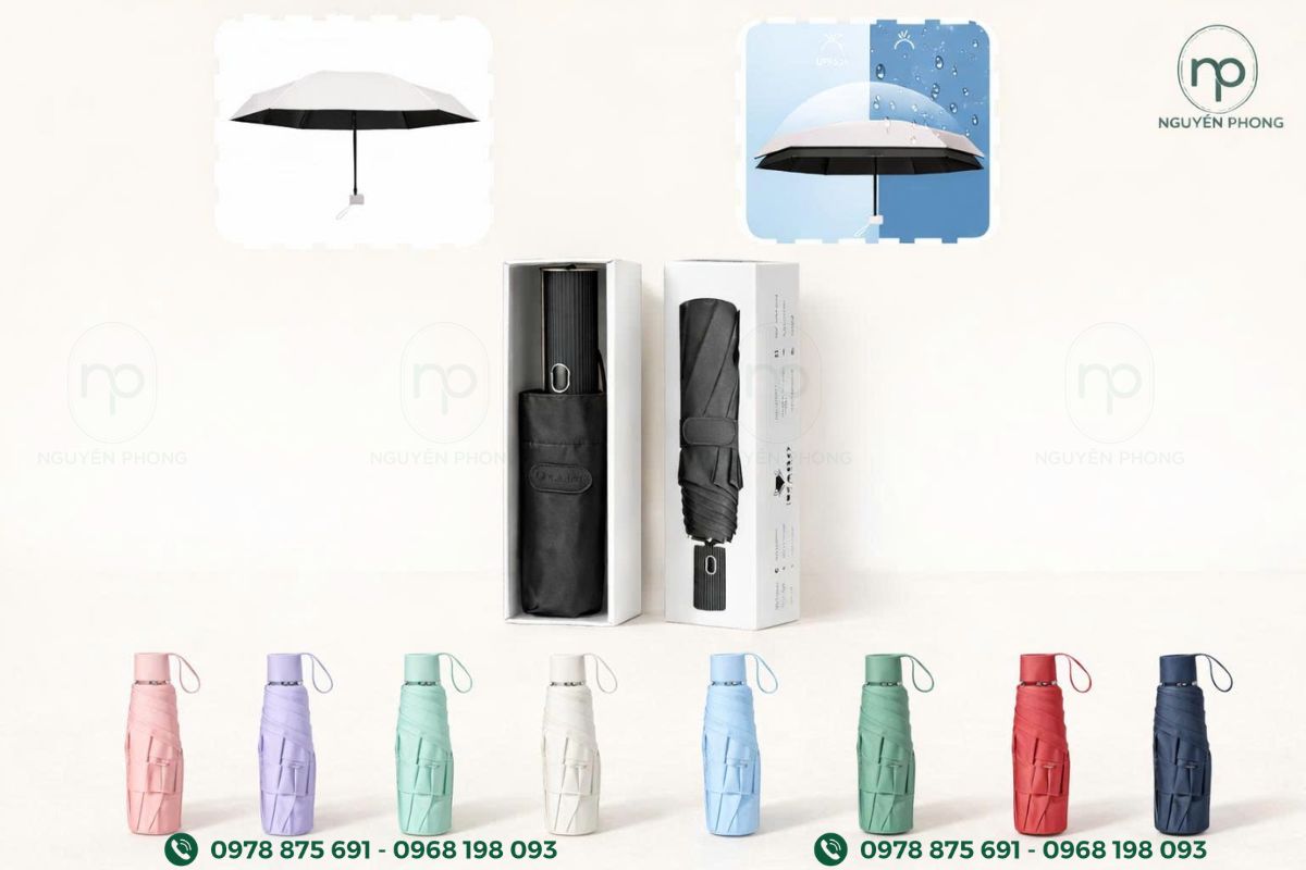 Mẫu hộp bảo quản ô dù 